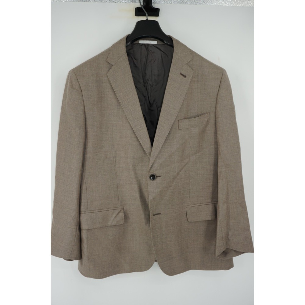 Nordstrom Signature Blazer Sport Coat Beige Cashmere Loro Piana Men's 46R Italy